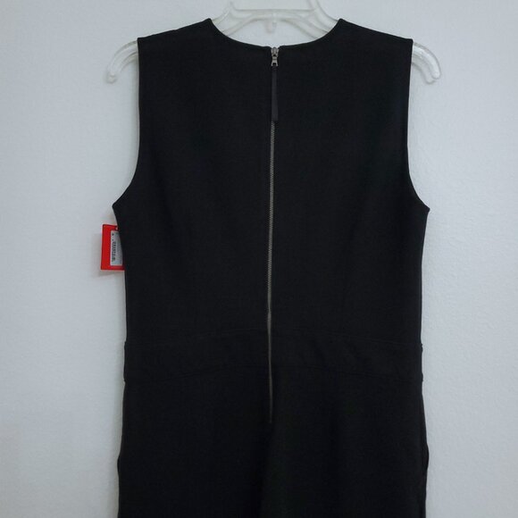 Spanx The Perfect Jumpsuit Black Sleeveless Shaping Tech Flare Size Medium NWT - Picture 6 of 15